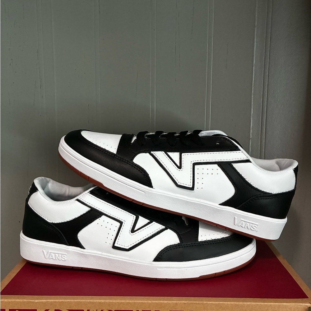Vans Classic Black and White Sneakers